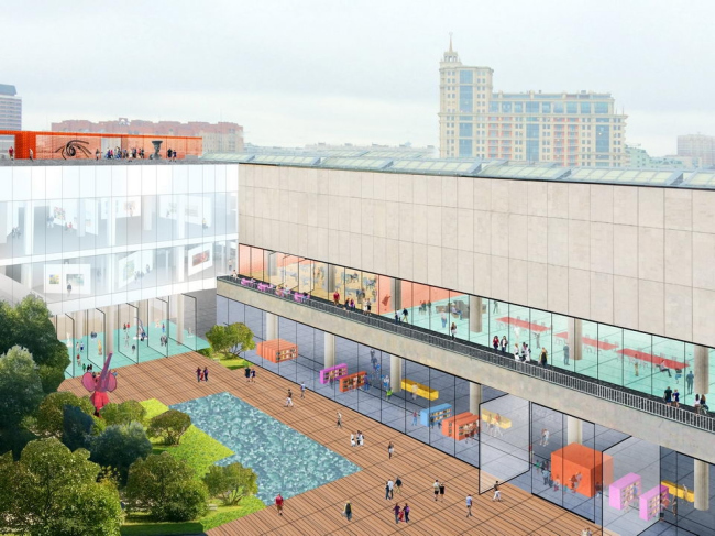 The project of reconstructing the State Tretyakov Gallery on the Krymsky Val � OMA