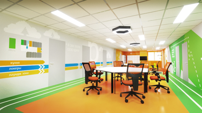 Coworking spaces START. Balashikha � PANACOM