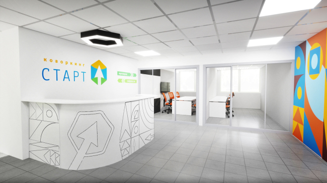 Coworking spaces START. Balashikha © PANACOM Coworking spaces START. Balashikha © PANACOM