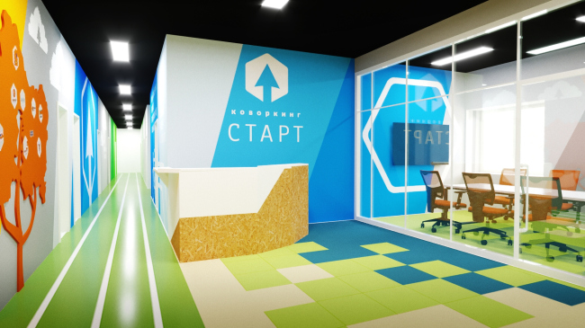 Coworking spaces START. Klin � PANACOM