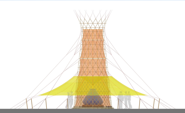 ���������� ��� ����� �����, ������ � ���� � ����������� �� � �������� ���� Warka Water � Arturo Vittori / Architecture and Vision. ������������� Zumtobel Group Award