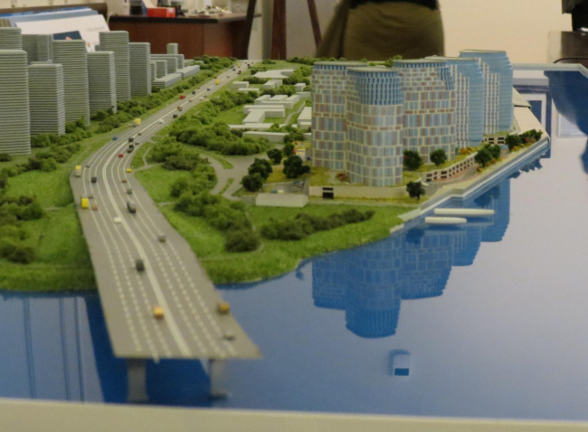 ЖК AQUATORIA © Фотография макета предоставлена ООО «Креаплюс»