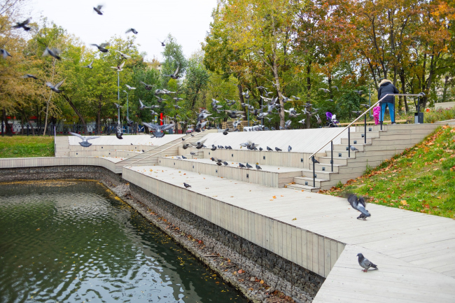 Reorganization of the Krasnogvardeiskie Ponds  WOWHAUS