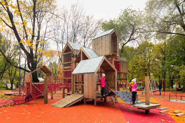 Reorganization of the Krasnogvardeiskie Ponds  WOWHAUS