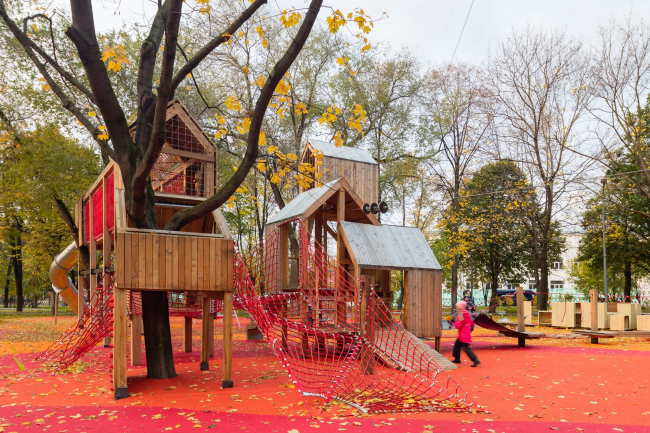 Reorganization of the Krasnogvardeiskie Ponds  WOWHAUS