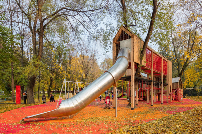 Reorganization of the Krasnogvardeiskie Ponds  WOWHAUS