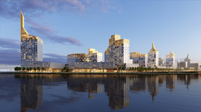 "Golden City" residential complex � KCAP + ORANGE + A.Len