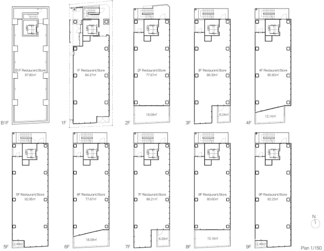 �������� ���������� Kanda Terrace � Akira Koyama + Key Operation Inc. / Architects