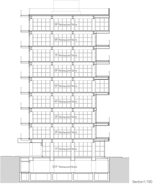 �������� ���������� Kanda Terrace � Akira Koyama + Key Operation Inc. / Architects