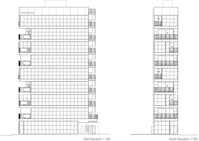 �������� ���������� Kanda Terrace � Akira Koyama + Key Operation Inc. / Architects
