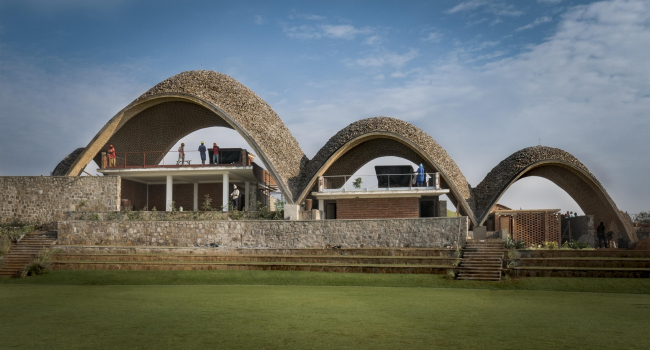Руандийский крикетный стадион © Light Earth Designs