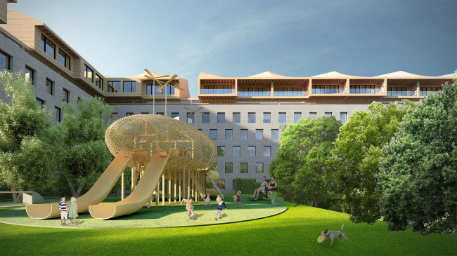 Wood City housing complex � Totan Kuzembaev Architectural Studio