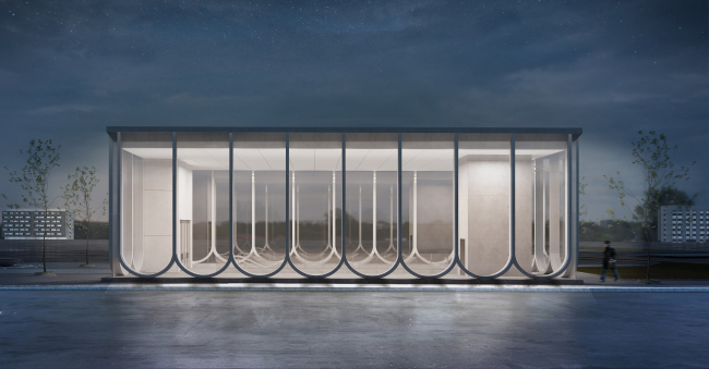 Концепция оформления станции «Кленовый бульвар» © IND Architects