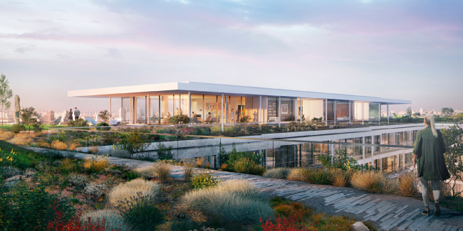 The project of developing the territory of the Badaevsky Brewery. Image � Herzog & de Meuron