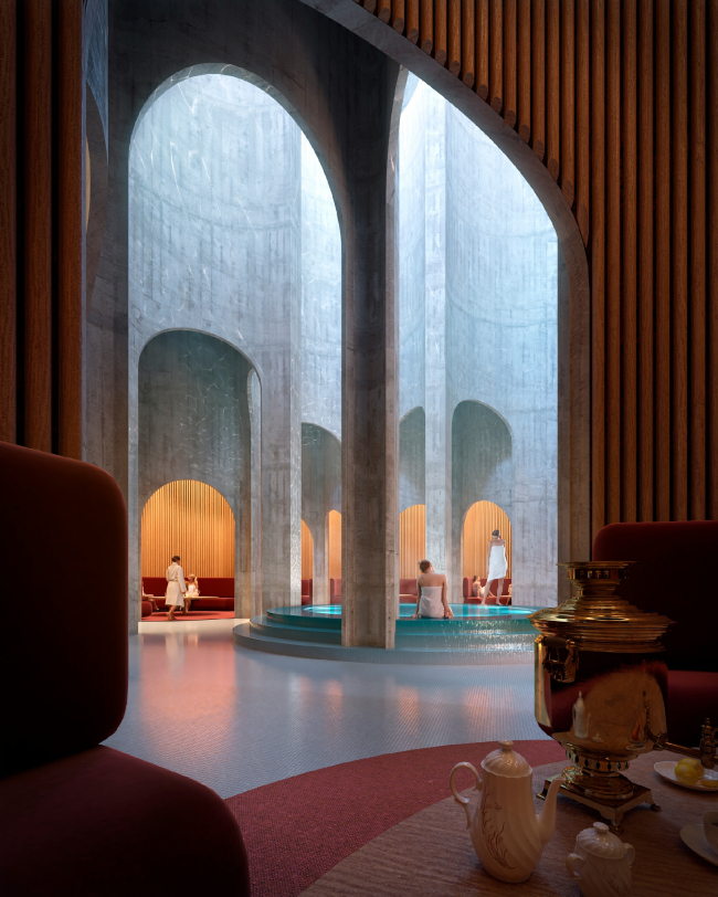 The project of developing the territory of the Badaevsky Brewery. Image � Herzog & de Meuron