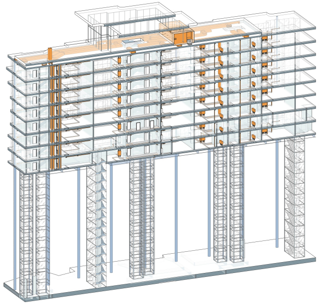 Utility systems. The project of developing the territory of the Badaevsky Brewery � APEX design bureau