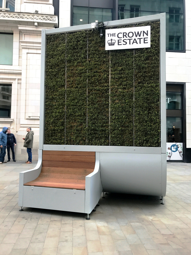 ��������� CityTree � ������� � The Crown Estate 