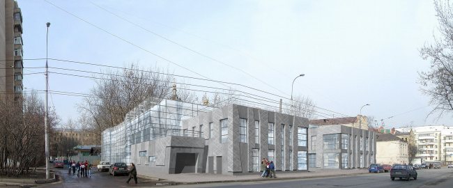 Административное здание в Пименовском переулке