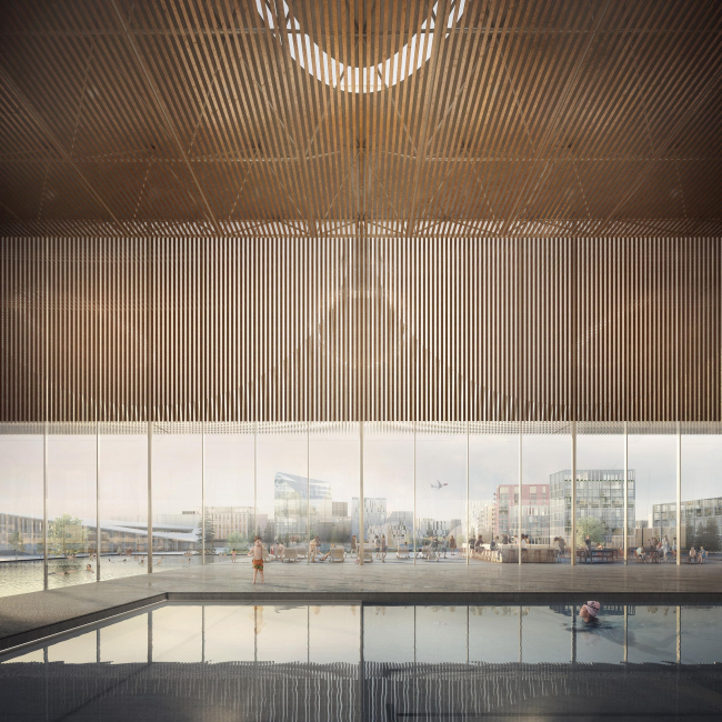 Аэротрополис Oslo Airport City © Forbes Massie