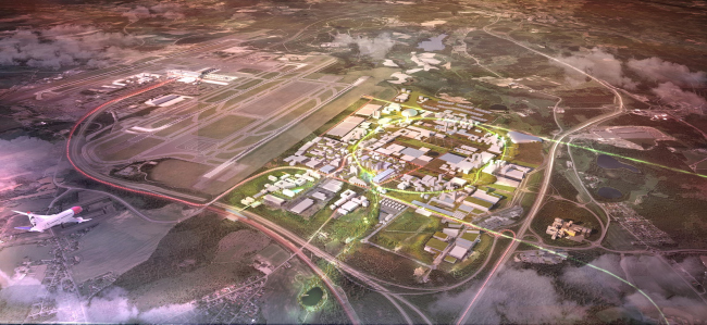 ������������ Oslo Airport City � Haptic Architects / Nordic � Office of Architecture