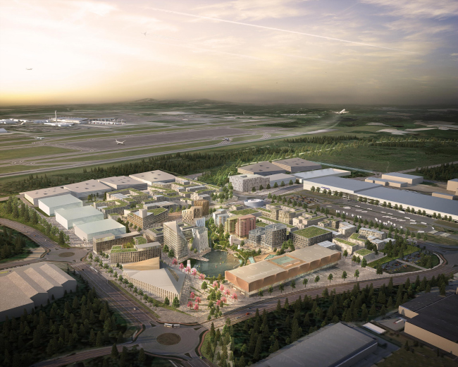 ������������ Oslo Airport City � Haptic Architects / Nordic � Office of Architecture