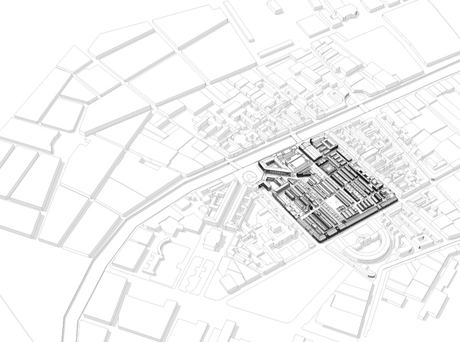 Renovation and reorganization to fit modern functions of the regional cultural heritage site "Apraksin Dvor with the Mariinsky Market"  Studio 44