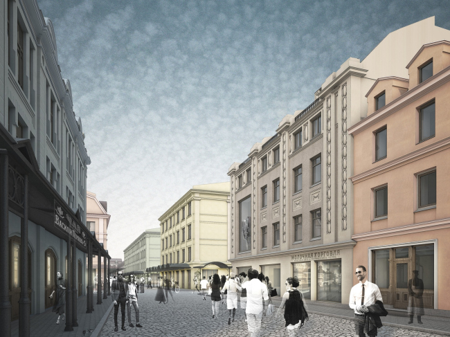 Renovation and reorganization to fit modern functions of the regional cultural heritage site "Apraksin Dvor with the Mariinsky Market" � Studio 44