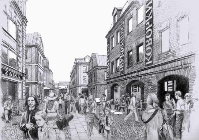 Renovation and reorganization to fit modern functions of the regional cultural heritage site "Apraksin Dvor with the Mariinsky Market" � Studio 44