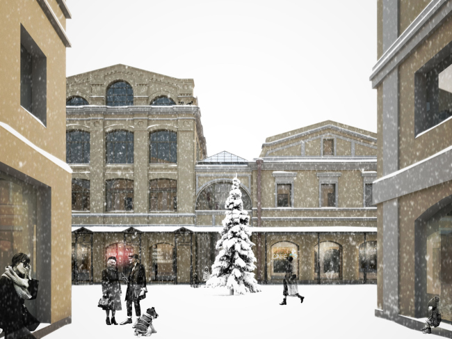 Renovation and reorganization to fit modern functions of the regional cultural heritage site "Apraksin Dvor with the Mariinsky Market"  Studio 44