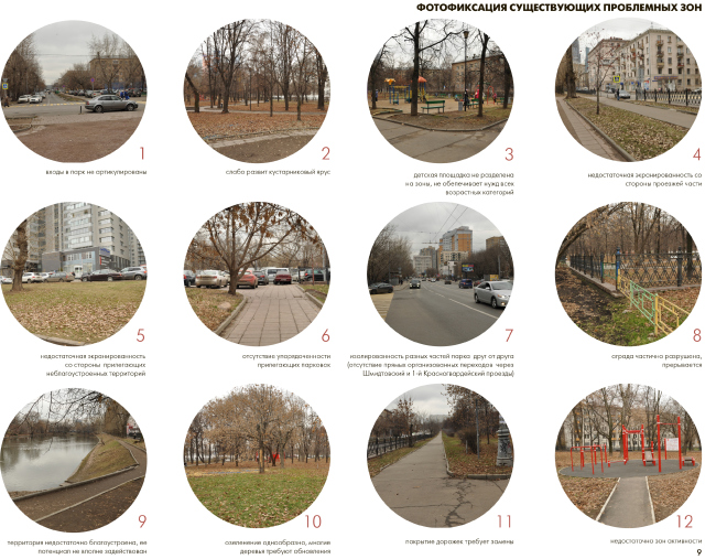 Reorganization of the Krasnogvardeiskie Ponds. Analysis of the problem spots  WOWHAUS