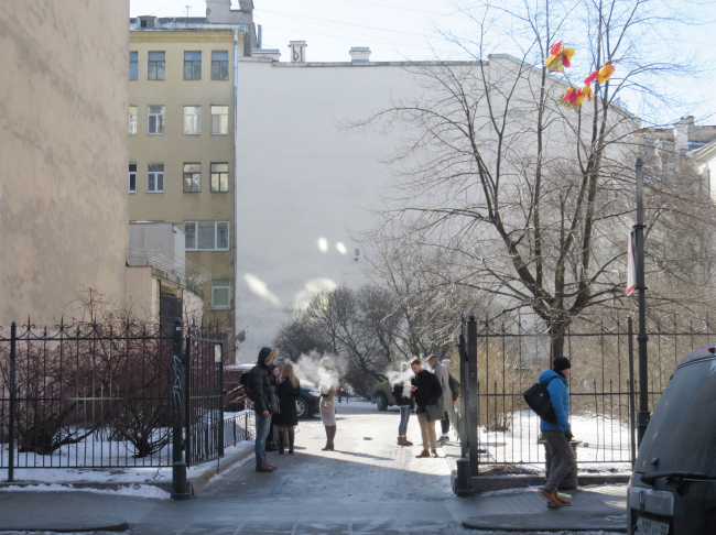 The current break in the stead of House #7 in the Kuznechny Alley / Photo courtesy Evgeny Gerasimov & Partners