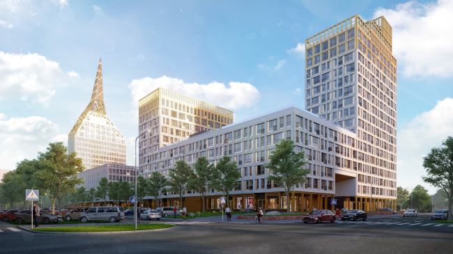 "Golden City" residential complex � KCAP + ORANGE + A.Len