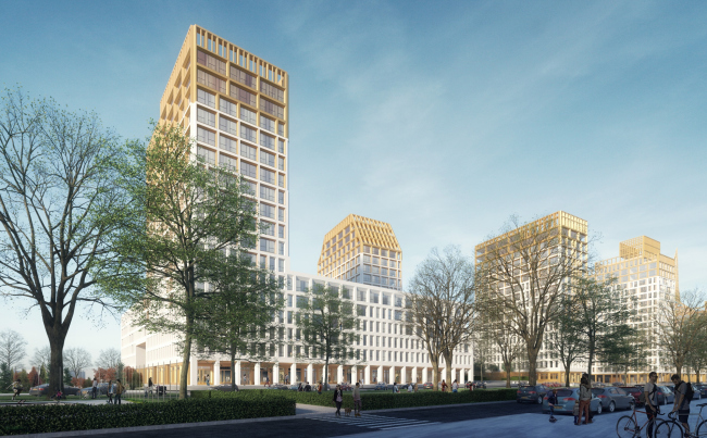 "Golden City" residential complex. Block #7 � KCAP + ORANGE + A.Len