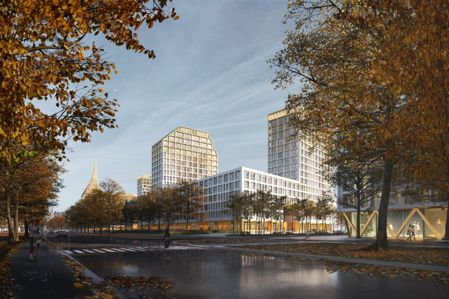 "Golden City" residential complex. Block #7 � KCAP + ORANGE + A.Len
