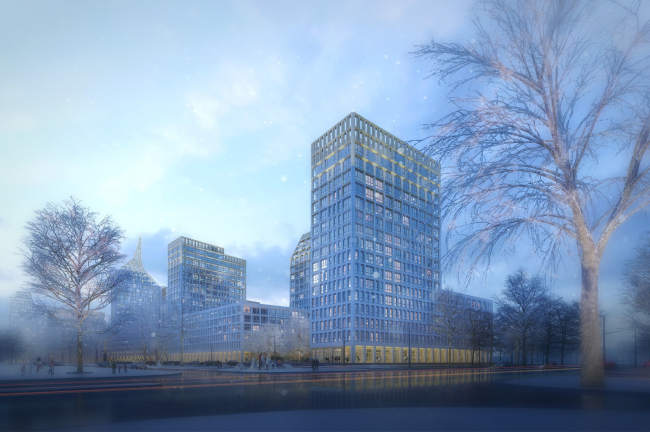 "Golden City" residential complex. Block #7 � KCAP + ORANGE + A.Len