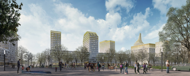 "Golden City" residential complex. Block #7 � KCAP + ORANGE + A.Len