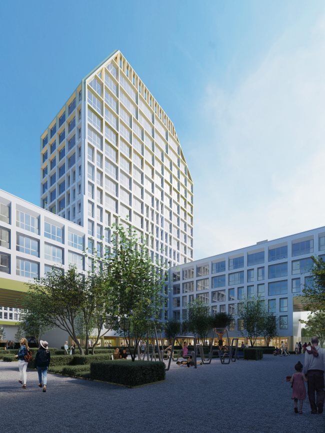 "Golden City" residential complex. Block #7 � KCAP + ORANGE + A.Len