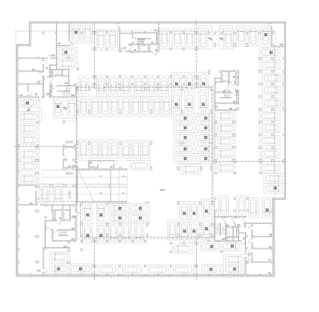 "Golden City" residential complex. Block #6. Building 1, the underground floor � KCAP + ORANGE + A.Len