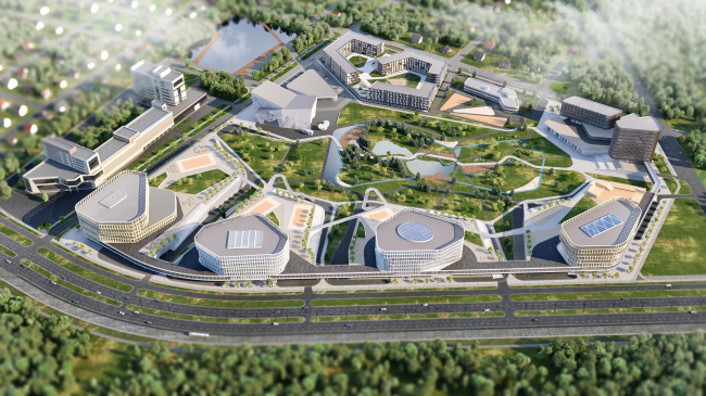 Kontur-Park � T+T Kontur Park, Ekaterinburg � �+� Architects