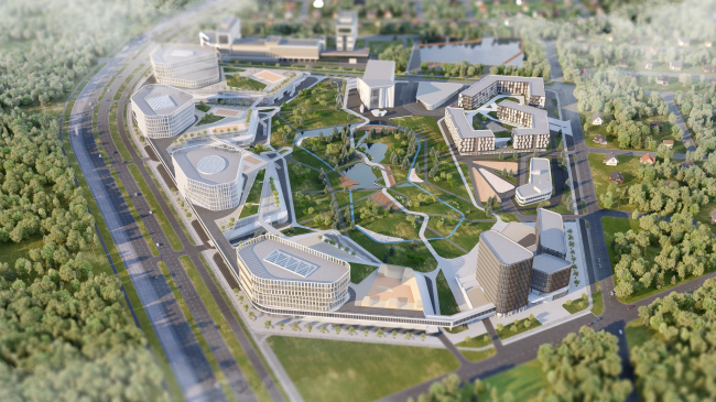 Kontur Park, Ekaterinburg � �+� Architects