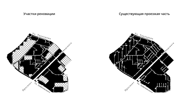 The renovation platform "Vernadskogo Avenue". The current state  Ostozhenka