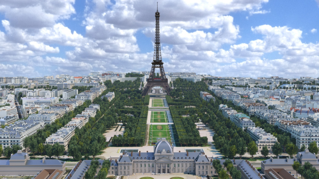 ��� �������� ����� � ������� ����. ���������� � Mairie de Paris et Autodesk