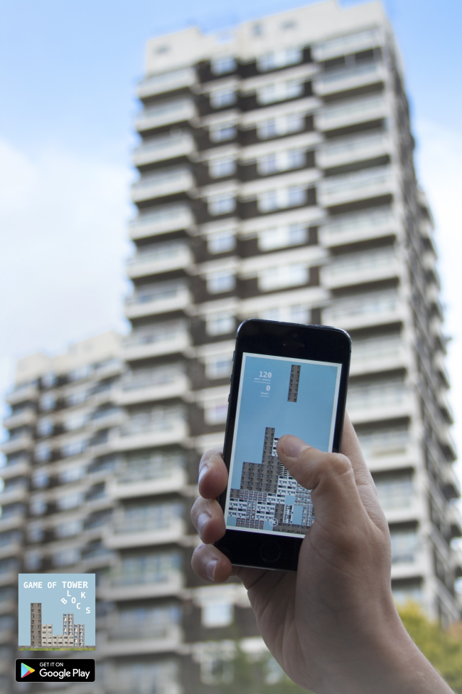 ���� Tower Block Game. ����������� � Lukas Valiauga