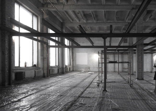 ATRIUM office: in the process of construction. Photograph � Sergey Nadtochiy / ATRIUM