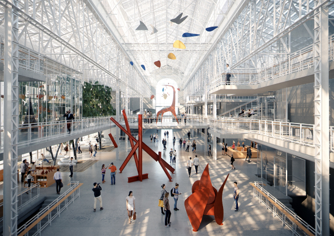 The V-A-C foundation Center of Modern Culture in the former GES-2 power plant � Renzo Piano Building Workshop (RPBW) & APEX project bureau