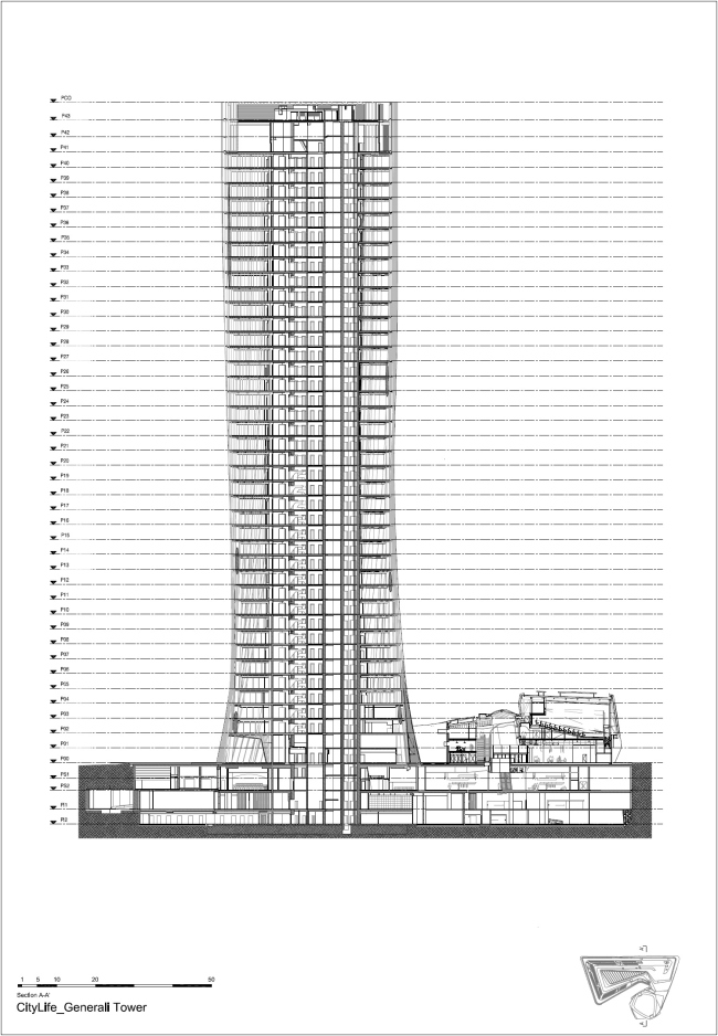 ����� Generali ��������� CityLife � Zaha Hadid Architects