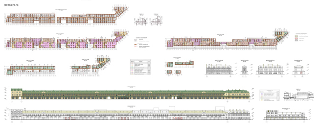 Renovation and reorganization to fit modern functions of the regional cultural heritage site "Apraksin Dvor with the Mariinsky Market"  Studio 44