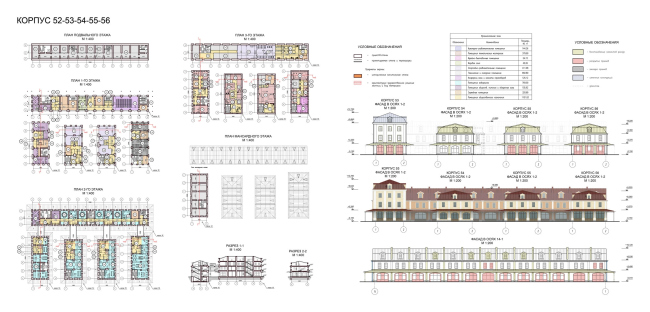 Renovation and reorganization to fit modern functions of the regional cultural heritage site "Apraksin Dvor with the Mariinsky Market"  Studio 44