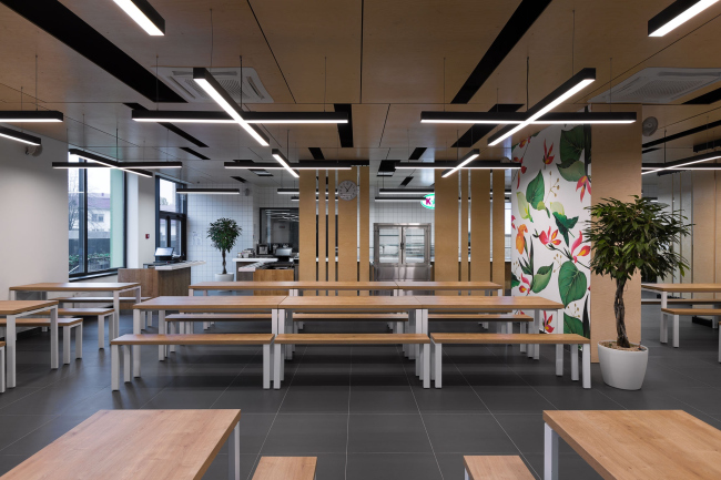 Cafeteria. Pechersk School International � Archimatika