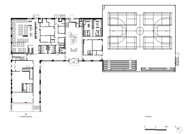 Plan of the first floor. Pechersk School International � Archimatika